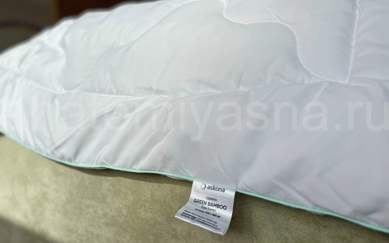отзыв о Одеяло Sontery by Askona Green bamboo фото 2